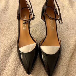Black Patent Leather Women's Heels